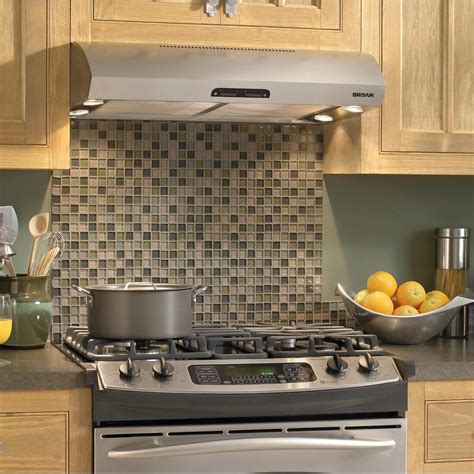 broan 42 in convertible stainless steel under cabinet range hood|42 range hood ductless.